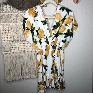 Blue Island Lemon Sundress M